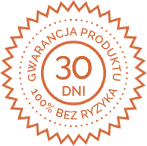 Gwarancja produktu 30 dni 100% bez ryzyka